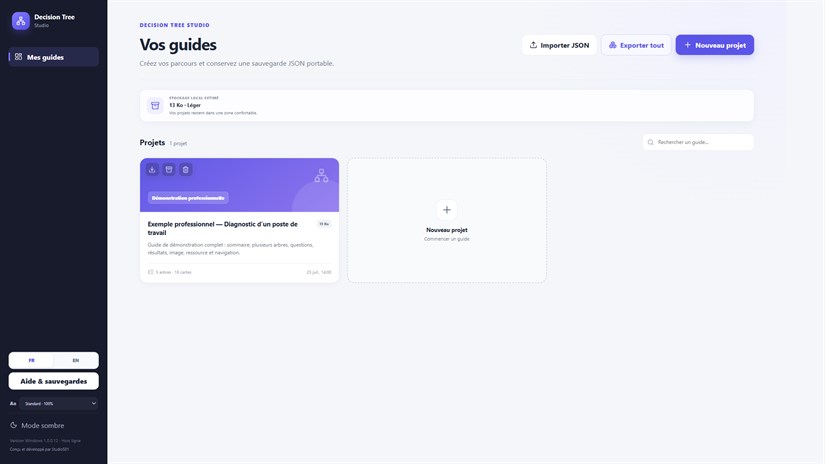 Decision Tree Studio — capture 1