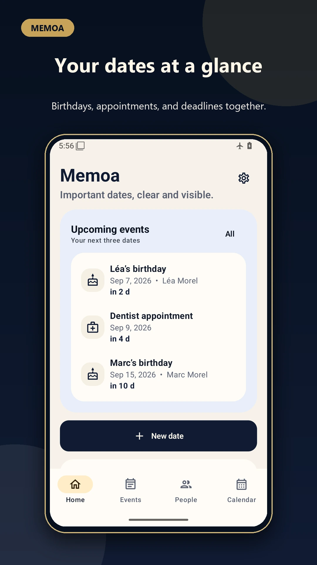 Memoa — screenshot 1