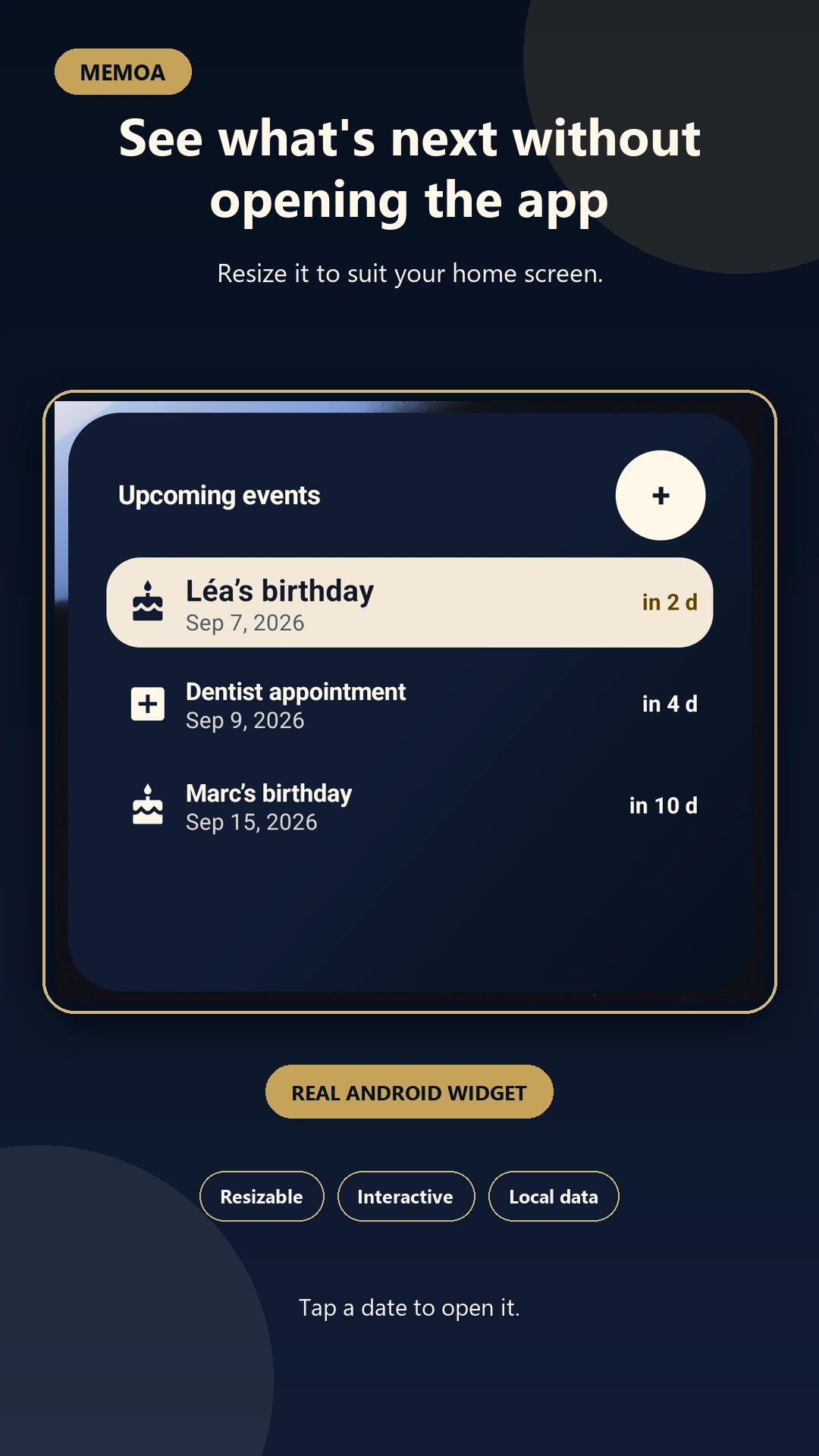 Memoa — screenshot 2