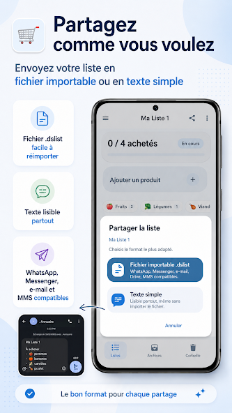 Ma Liste de Courses — capture 5